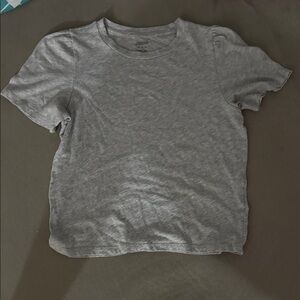 Aerie Gray Short Sleeve Tee